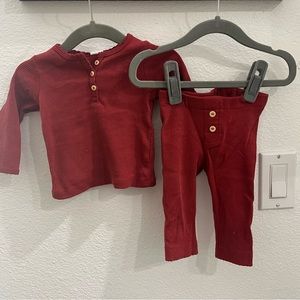 Baby girl matching set